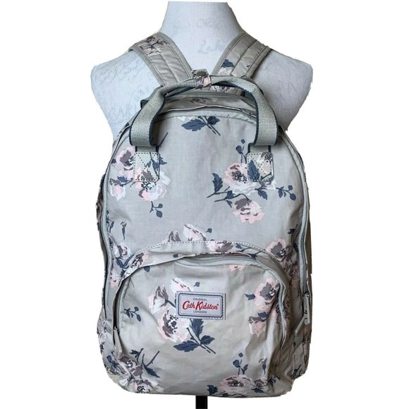 Cath Kidston Handbags - Cath Kidston Backpack Island Bunch Dark Putty